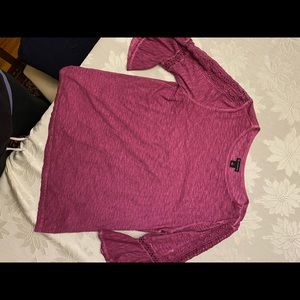 New direction fuchsia blouse size s